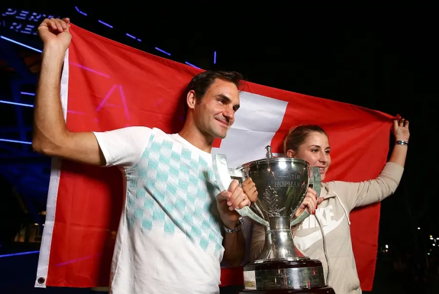 Hopman Cup 2018: 'Federer non si ferma più, il duo svizzero Federer-Bencic batte la coppia Zverev-Kerber'