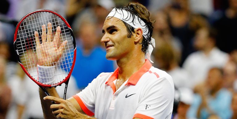 Dubai, Roger Federer si allena con l'italiano Thomas Fabbiano