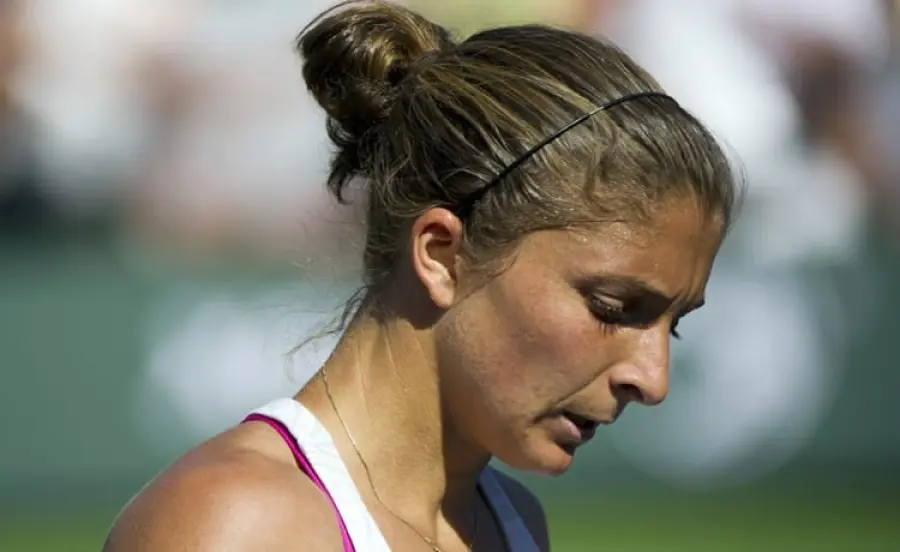 Errani saluta i coach Montalbini ed Andrea Capodimonte