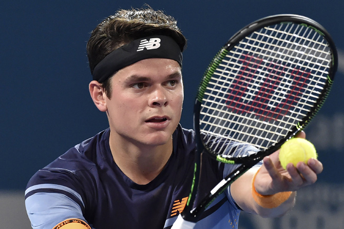 ATP Lione: ok Raonic e Tsonga, fuori del Potro
