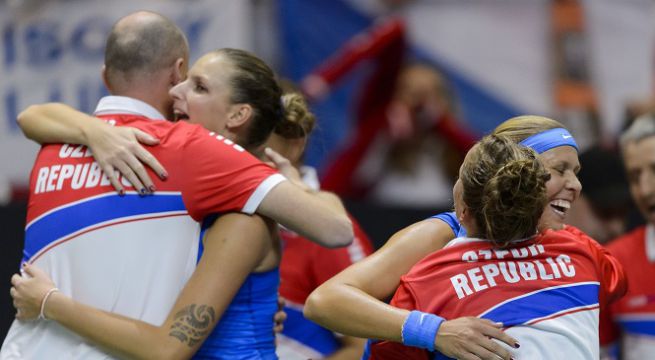 Fed Cup: Strycova e Pliskova regalano il punto del trionfo alla Repubblica Ceca