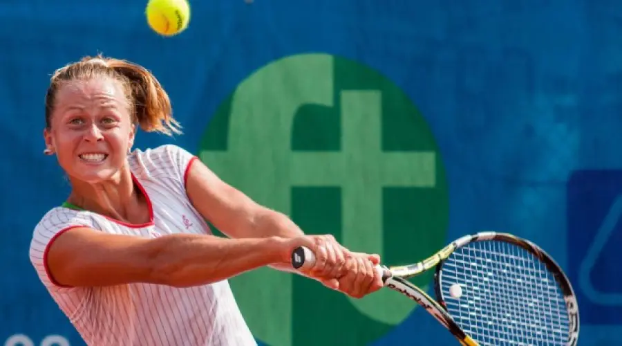 Ludmilla Samsonova al battesimo di fuoco con il professionismo nel 2017