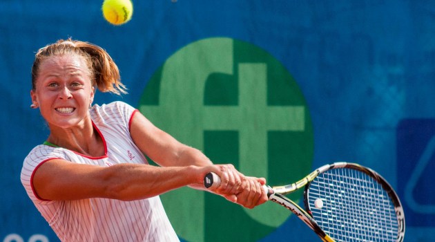 Ludmilla Samsonova al battesimo di fuoco con il professionismo nel 2017