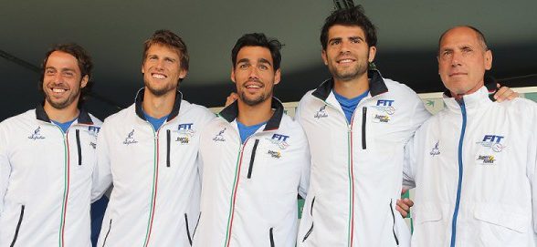 Coppa Davis: 'Fognini e Bolelli vincono il doppio e portano l'Italia sul 2-1'